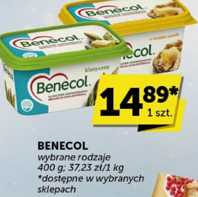 Tłuszcz roślinny Benecol promocja w Groszek