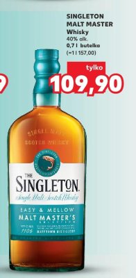 Whisky Singleton Malt Master promocja w Kaufland