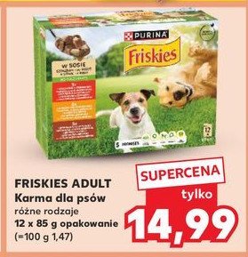 Karma dla w sosie Friskies adult Purina friskies promocja w Kaufland