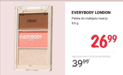 Paleta do makijażu twarzy  promocja w Rossmann