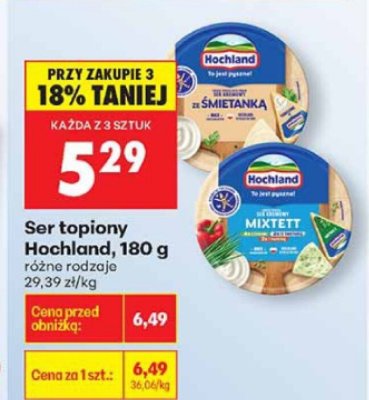 Ser promocja w Biedronka