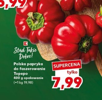 Papryka do faszerowania topepo K-classic stąd takie dobre! promocja