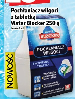 Pochłaniacz wilgoci z tabletką Water Blocker 250 g promocja w TOPAZ