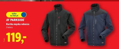 Kurtka męska robocza PARKSIDE 2 kolory promocja w Lidl