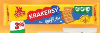 Krakersy Super promocja w Dino