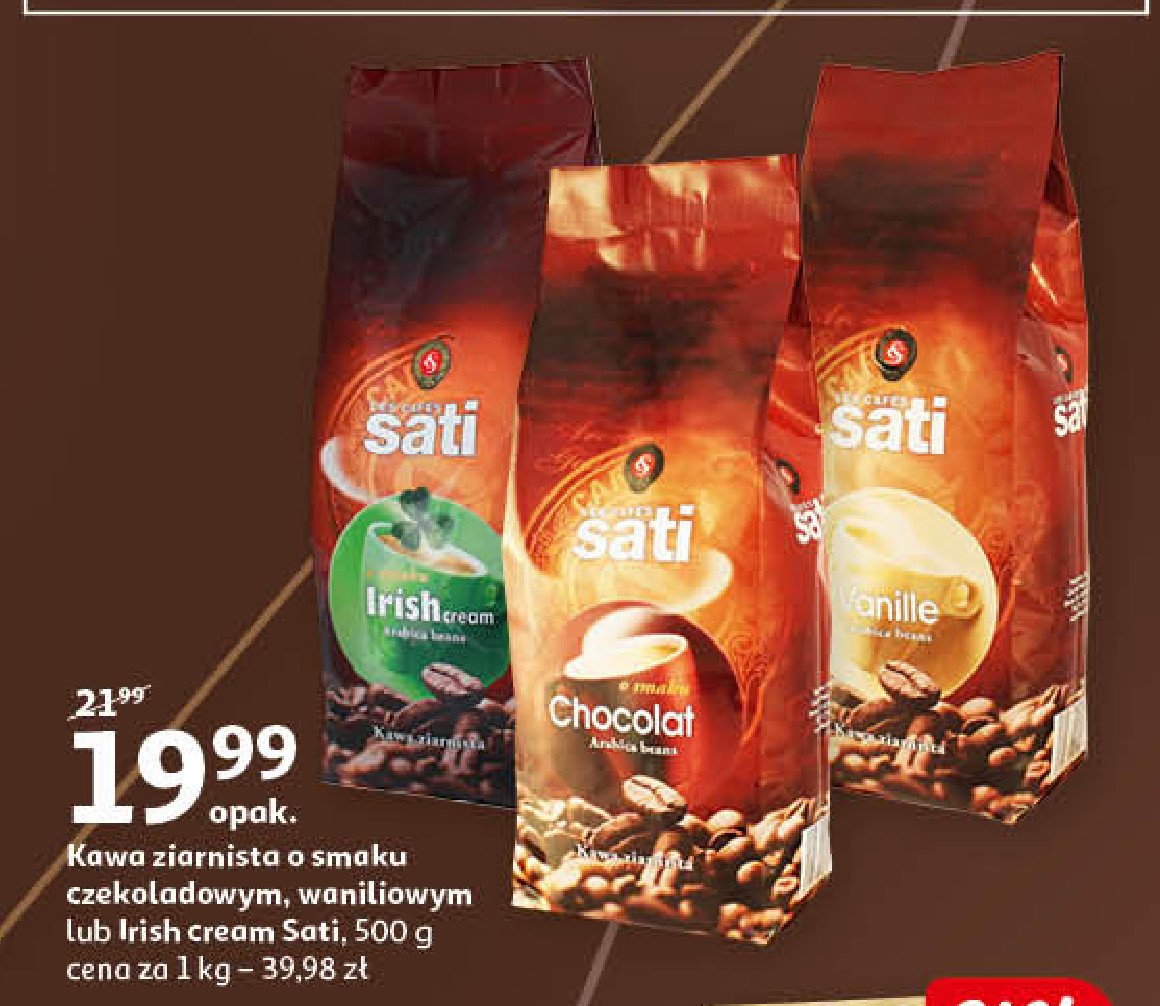Kawa Sati irish cream promocja