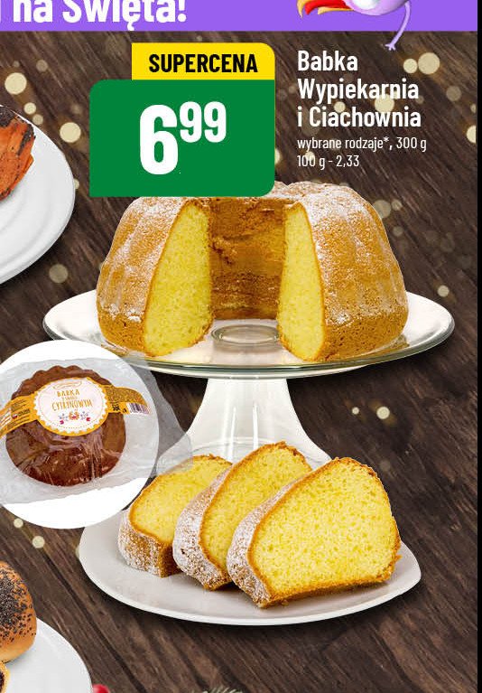 Babka Wypiekarnia i ciachownia promocja w POLOmarket