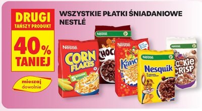 Płatki śniadaniowe Nestlé promocja w Biedronka