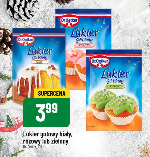 Lukier gotowy biały Dr. oetker promocja w POLOmarket