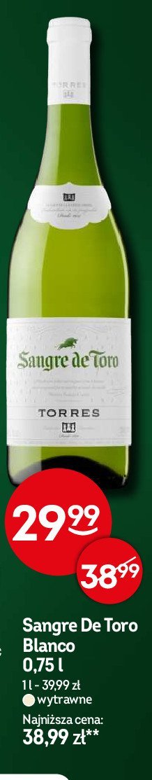 Wino SANGRE DO TORO promocja w Żabka