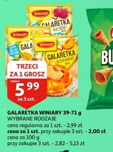 Galaretka cytrynowa 50% mniej cukru Winiary galaretka promocja