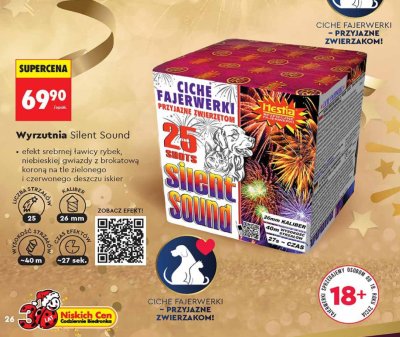 Wyrzutnia Silent Sound promocja w Biedronka