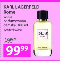 Woda perfumowana Karl lagerfeld rome promocja