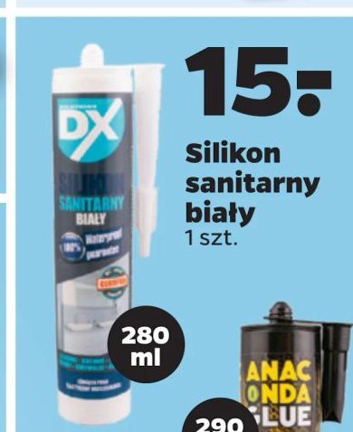 Silikon sanitarny biały Solutions dx promocja