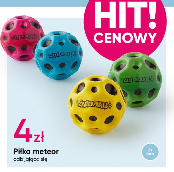 Piłka meteor promocja w Pepco