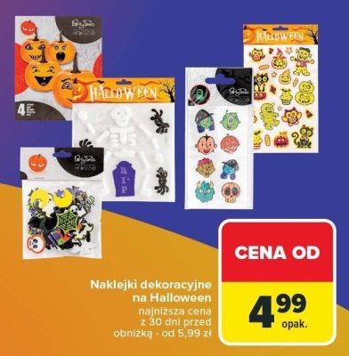 Naklejki promocja w Carrefour