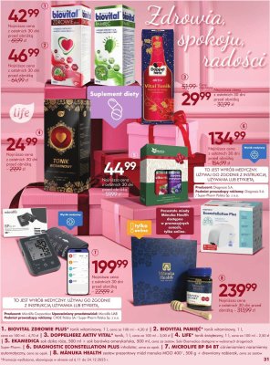 Suplement diety EKAMEDICA sok dzika róża + sok borówka amerykańska promocja w Super-Pharm