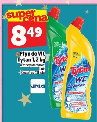Płyn do WC Tytan 1,2 kg promocja w TOPAZ