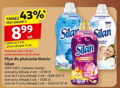 Płyn do płukania tkanin promocja w Auchan
