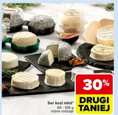 Ser kozi mini różne rodzaje promocja w Carrefour Market