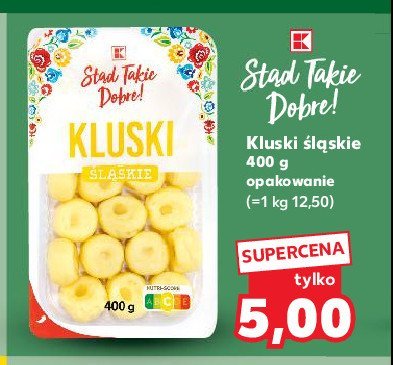 Kluski śląskie K-classic promocja
