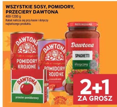 Sos Dawtona pomidory, przeciery, różne rodzaje promocja w Stokrotka