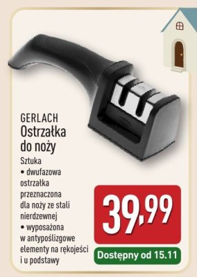 Ostrzałka do noży  promocja w Aldi