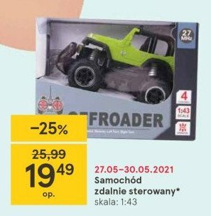 Samoch贸d sterowany radiowo 1:43 promocja