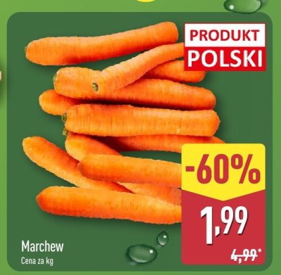 Marchew pęczek Świeże jesz promocja w Aldi