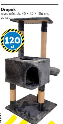 Drapak dla kota promocja w Tedi