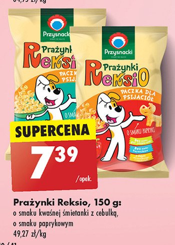 Prażynki reksio paprykowe Przysnacki promocja