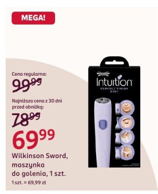 Maszynka do golenia Wilkinson Sword, 1 szt. promocja w Rossmann