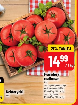 Pomidory malinowe promocja w POLOmarket