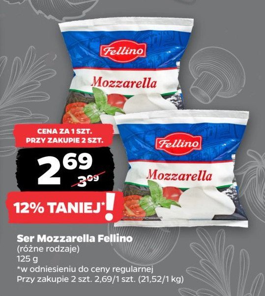 Mozzarella Fellino promocja