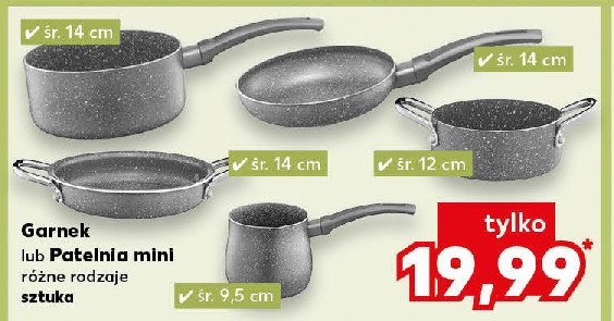 Garnek do mleka 9.5 cm promocja w Kaufland