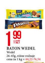 Baton crunchy kokos E. wedel bajeczny promocja