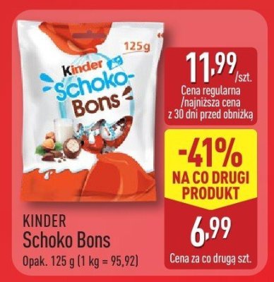 Cukierki Schoko Bons  promocja w Aldi
