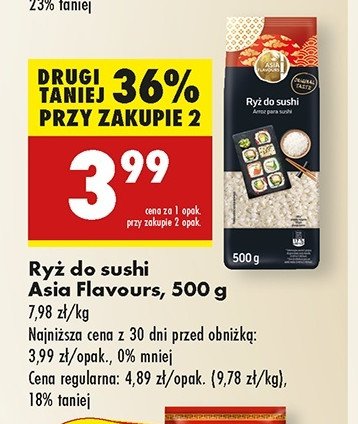 Ry偶 do sushi Asia flavours promocja
