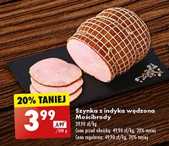 Szynka z indyka wędzona Mościbrody promocja