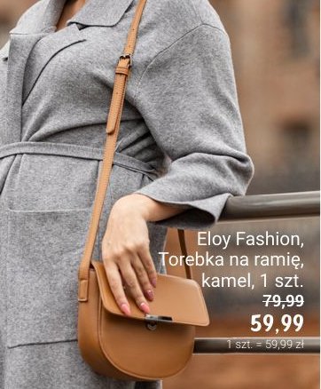 Torebka na ramię kamel Eloy fashion promocja