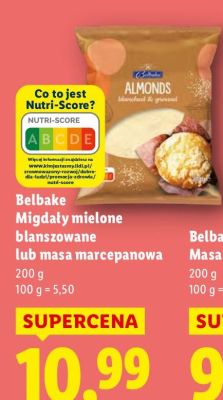 Masa marcepanowa Belbake promocja w Lidl