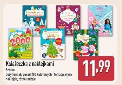 Książeczka Książeczka z naklejkami promocja w Aldi