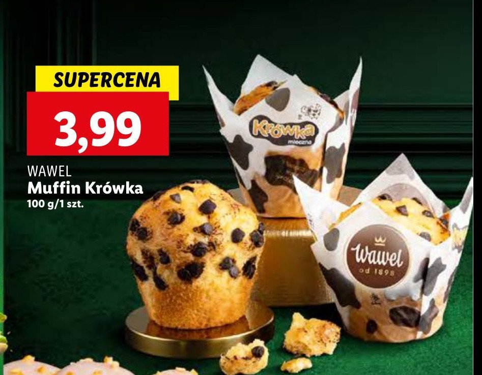 Muffin krówka Wawel promocja