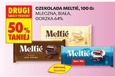 Czekolada Meltié  biała promocja w Biedronka