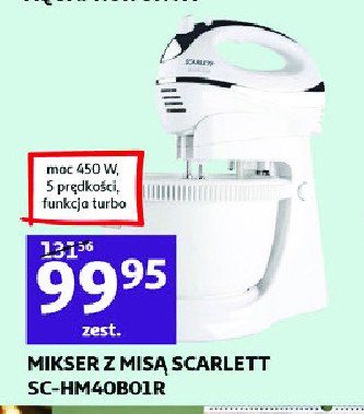 Mikser sc-hm40b01r Scarlett promocja