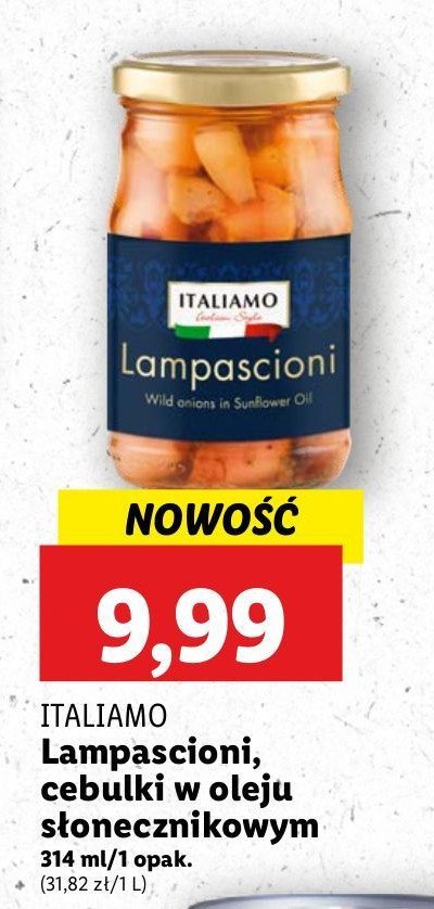 Cebulki w oleju Italiamo promocja