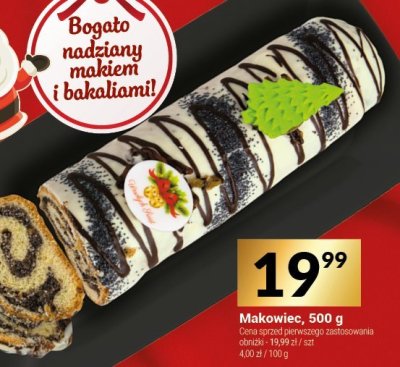 Makowiec, 500 g promocja w Twój Market