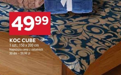 Koc CUBE promocja w Stokrotka