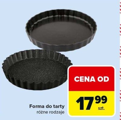 Forma do tarty różne rodzaje promocja w Carrefour
