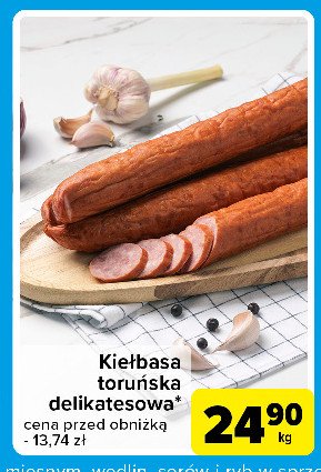 Kiełbasa toruńska delikatesowa Dobrowolscy promocja